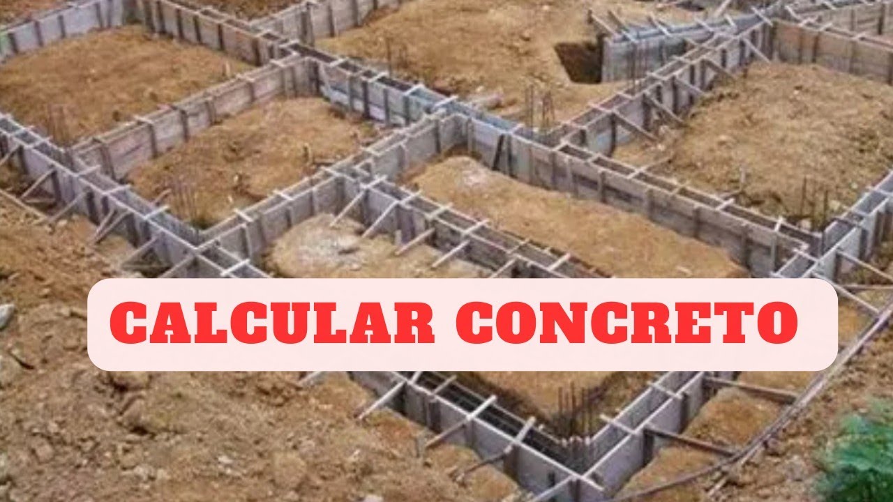 Cálculo de concreto para vigas baldrame e superior. Cálculo de obra 04