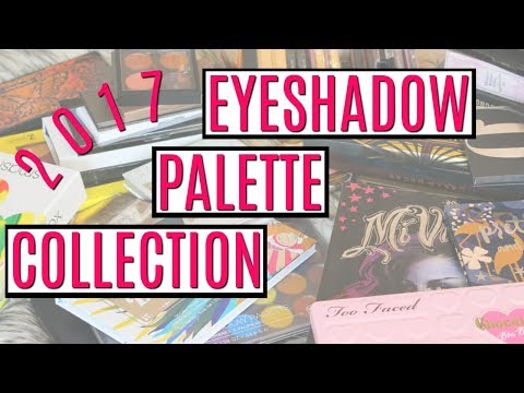 Eyeshadow Palette Collection High End & Drugstore Makeup | DreaCN Video