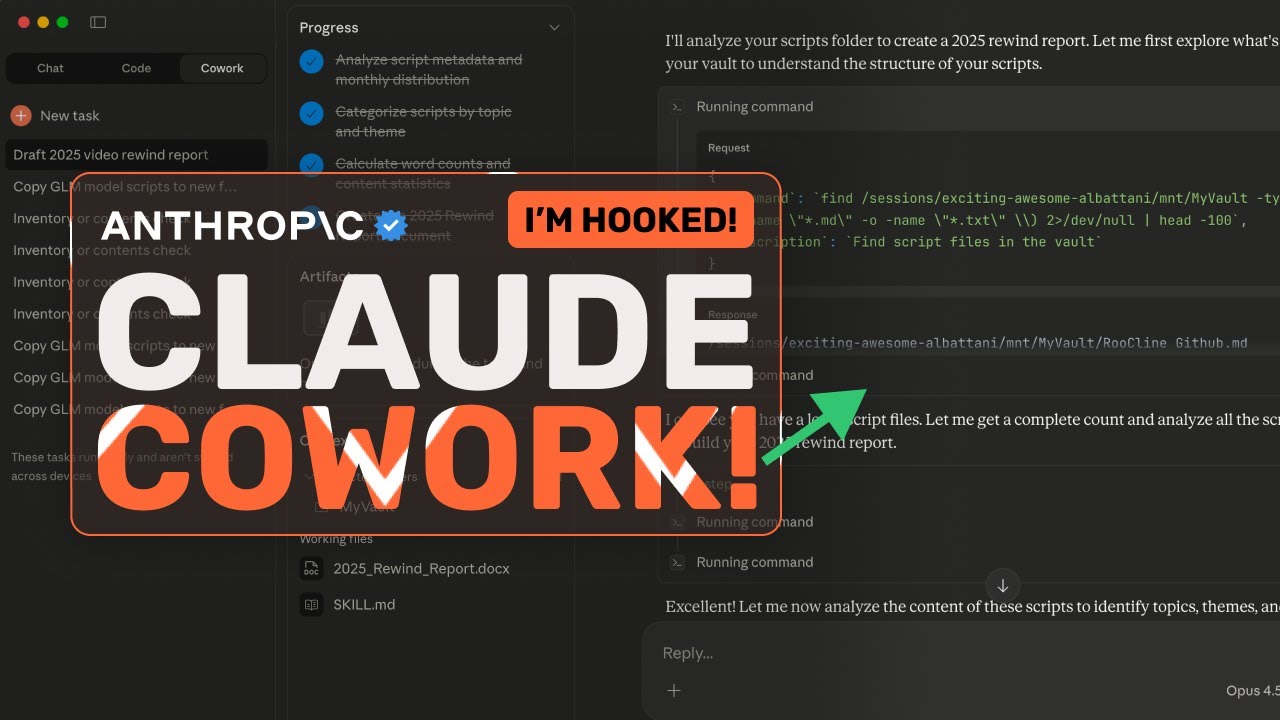 Claude Cowork (Fully Tested): I might get ADDICTED to this NEW CLAUDE CODE FEATURE!