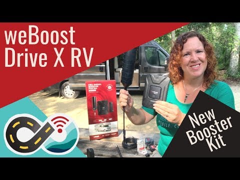 weBoost Drive X RV Cellular Booster Kit - New OTR Antenna for RVs