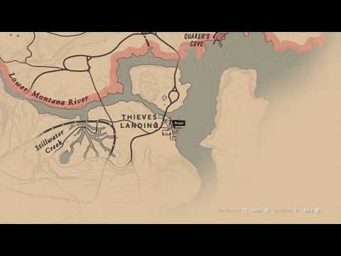 Red Dead Redemption 2  Del Lobo's Gang Location