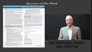 preview picture of video 'Port Coquitlam & Port Moody Realtor Answers Real Estate Question of The Week'