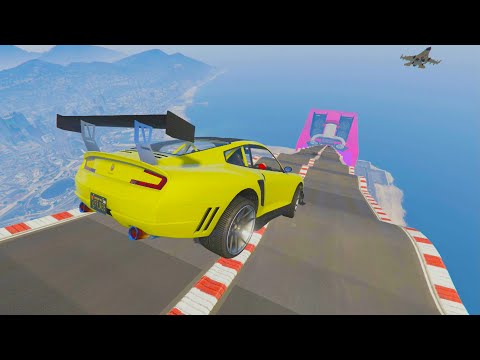 MEGA RAMPA 870.000% IMPOSIBLE! CHUPACÁMARAS INESPERADO! - GTA V ONLINE