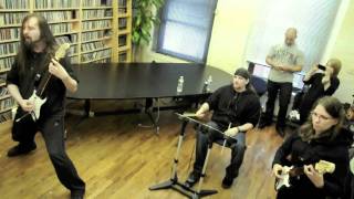 All That Remains playing their song "Hold On" on Rock Band