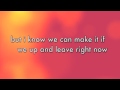 Sunset Somewhere - Megan & Liz lyrics 