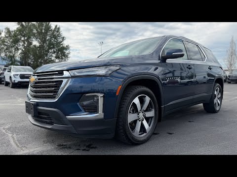 2023 Chevrolet Traverse AWD 4dr LT True North in Northsky Blue Metallic for sale at North Star Chevrolet Buick GMC in Cranbrook, BC