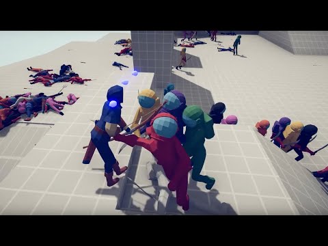 300x Among Us Impostors attacking the Castle ► Totally Accurate Battle Simulator - TABS UNIT CREATOR