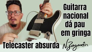 Video thumbnail for Guitarra "Telecaster" N. Zaganin - No nível de "Guitarra Gourmet"gringa. Melhor que Fender. by Rafael Amaro