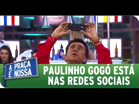 A Praça É Nossa (03/12/15) - Paulinho Gogó está nas redes sociais