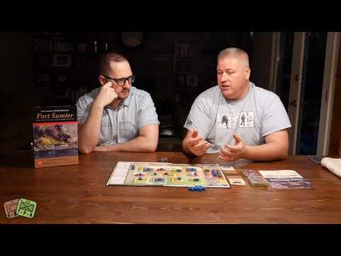 Review: Fort Sumter from GMT Games - The Players' Aid - YouTube