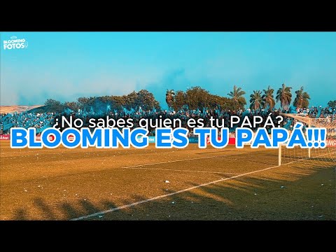 "#BloomingFotos l RECIBIMIENTO DE BLOOMING EN EL CLASICO 204 " Barra: Los Chiflados &bull; Club: Blooming