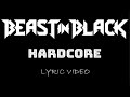 Beast In Black - Hardcore - 2021 - Lyric Video