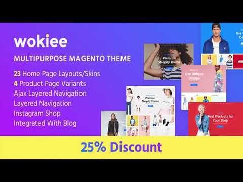 Wokiee - Multipurpose Fashion Magento Theme | Themeforest Website Templates and Themes