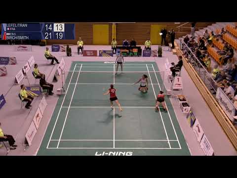 Diving for a perfect net shot - 2018 Czech Open