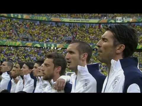 Inno Nazionale Italiano ITALIA - BRASILE 22/06/2013