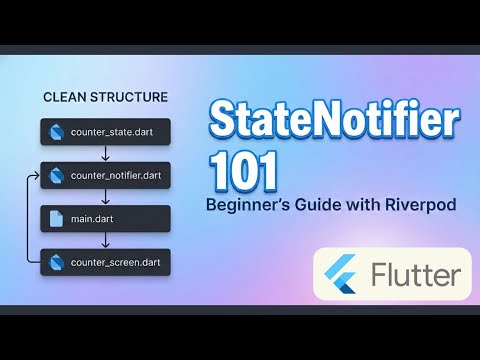 Flutter StateNotifier for Beginners: A Step-by-Step Guide (with Riverpod) | amplifyabhi