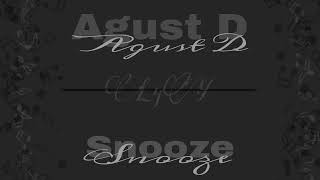 Download lagu Snooze | Agust D • ft. Ryuichi Sakamoto & Woosung | A cappella mp3