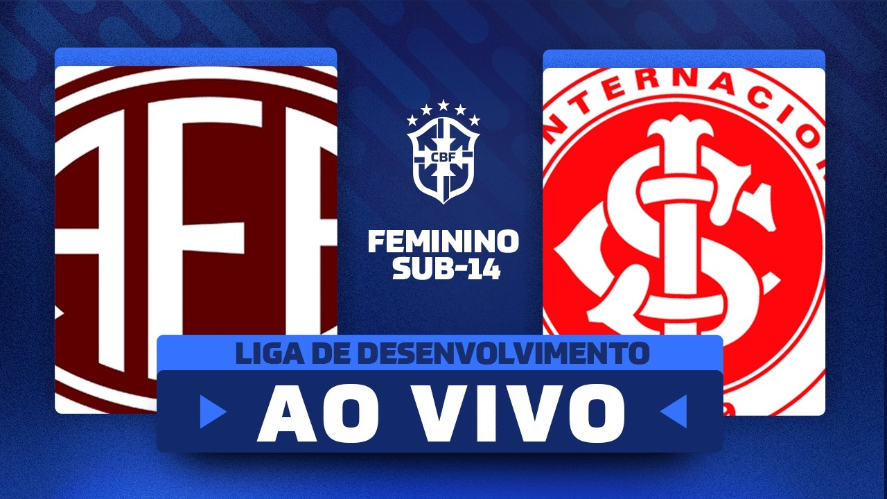 JOGO COMPLETO: FERROVIÁRIA x INTERNACIONAL | LIGA DE DESENVOLVIMENTO FEMININA SUB-14