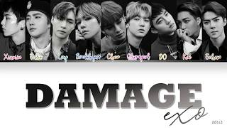 Download lagu EXO (엑소) - 'DAMAGE' LYRICS [Color Coded Lyrics Eng/Rom/Han] mp3