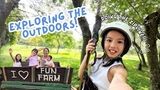 Farm Tour + Zip Line & Day Trips Near the City || Ultimate Outdoor Exploration for kids