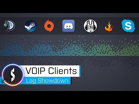 VOIP Clients Lag Showdown Video