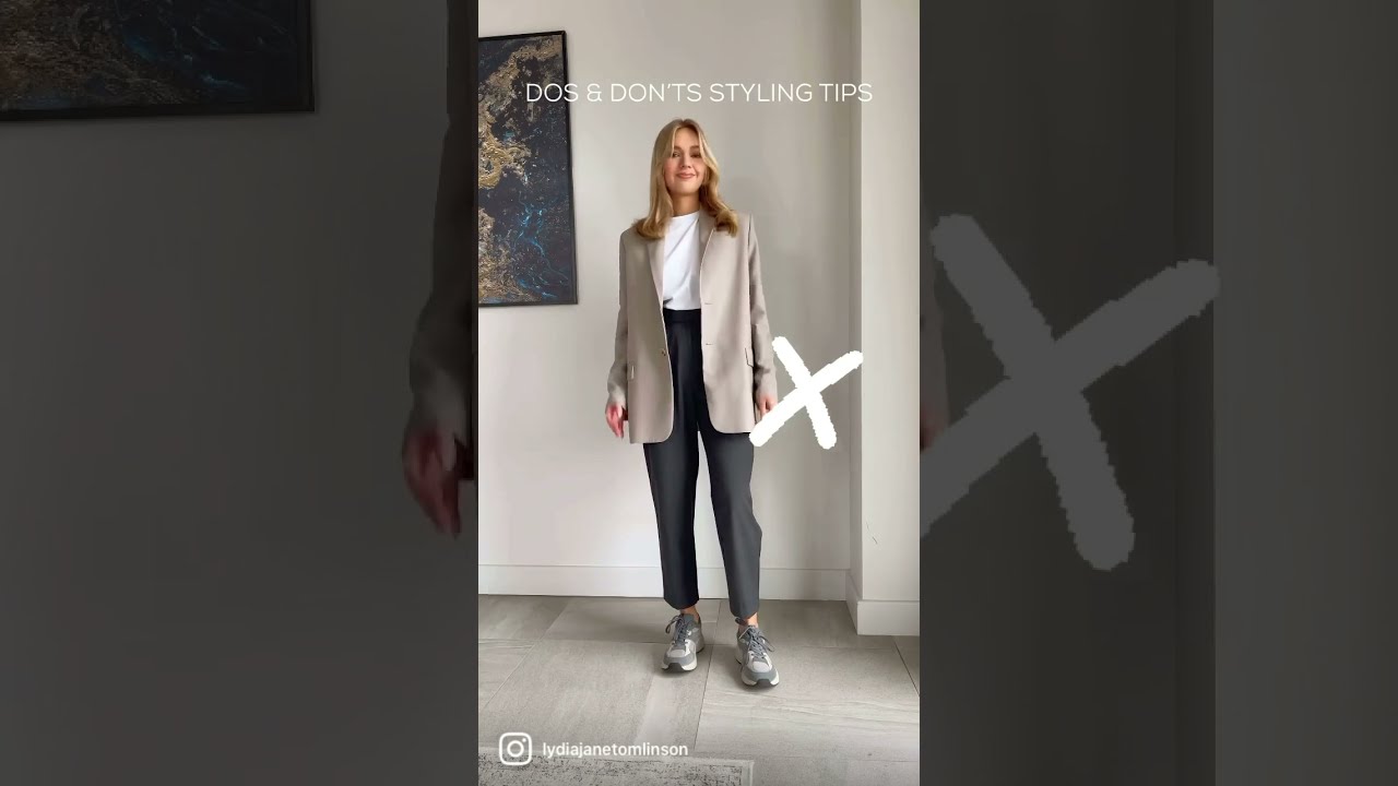 Watch video Classy Dos & Don’ts Styling Tips #youtubeshorts Now Classy Dos & Don’ts Styling Tips #youtubeshorts