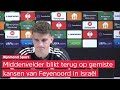 Til na doelpuntloos gelijkspel Feyenoord: 'Een punt is acceptabel, maar we hoopten op meer'