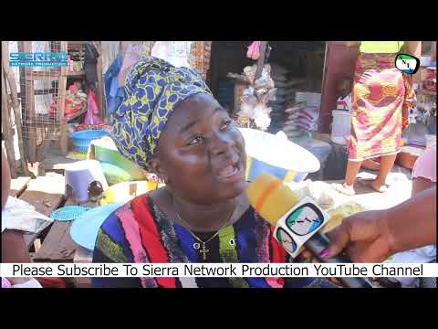 Talk To The Camera - Funkia Market Women Wants Market Structure - Sierra Leone