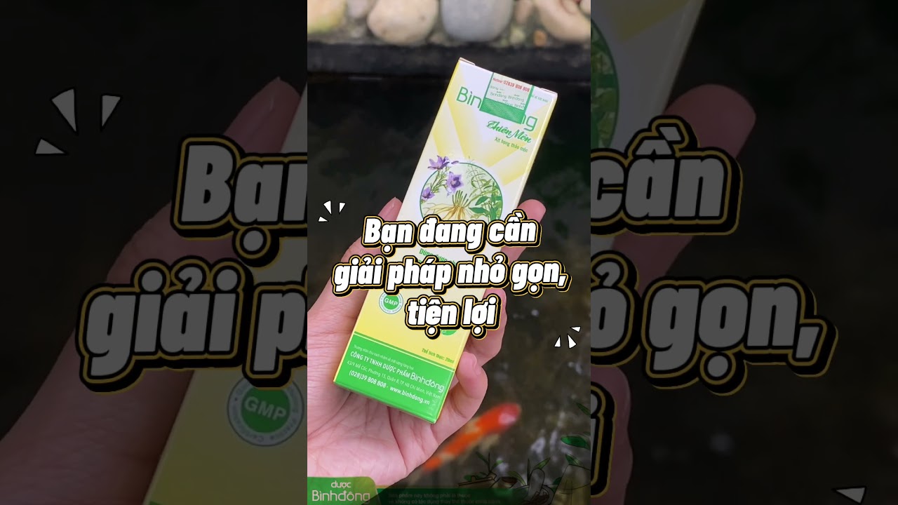 TPBVSK Bình Đông Thiên Môn xịt họng thảo mộc - KHÔNG ĐƯỜNG mới- dạng xịt tiện lợi tức thì