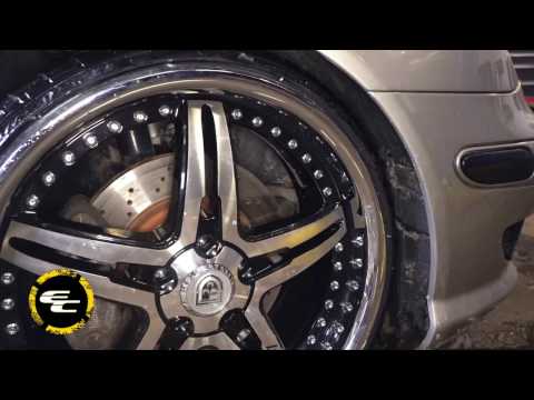 Test Fitting - 2007 Mercedes Benz C230 w/ Staggered 20" Lexani LX-15s & 25" Lexani LX-Twentys