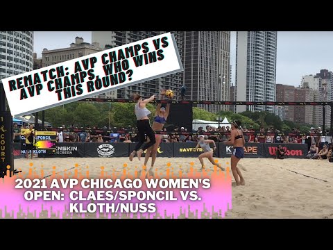 Claes/Sponcil vs. Kloth/Nuss - 2021 AVP Chicago Gold Series Open