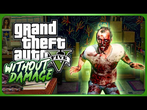 I Finished GTA V Without Taking ANY Damage - No Hit Run Success (One Hit KO)