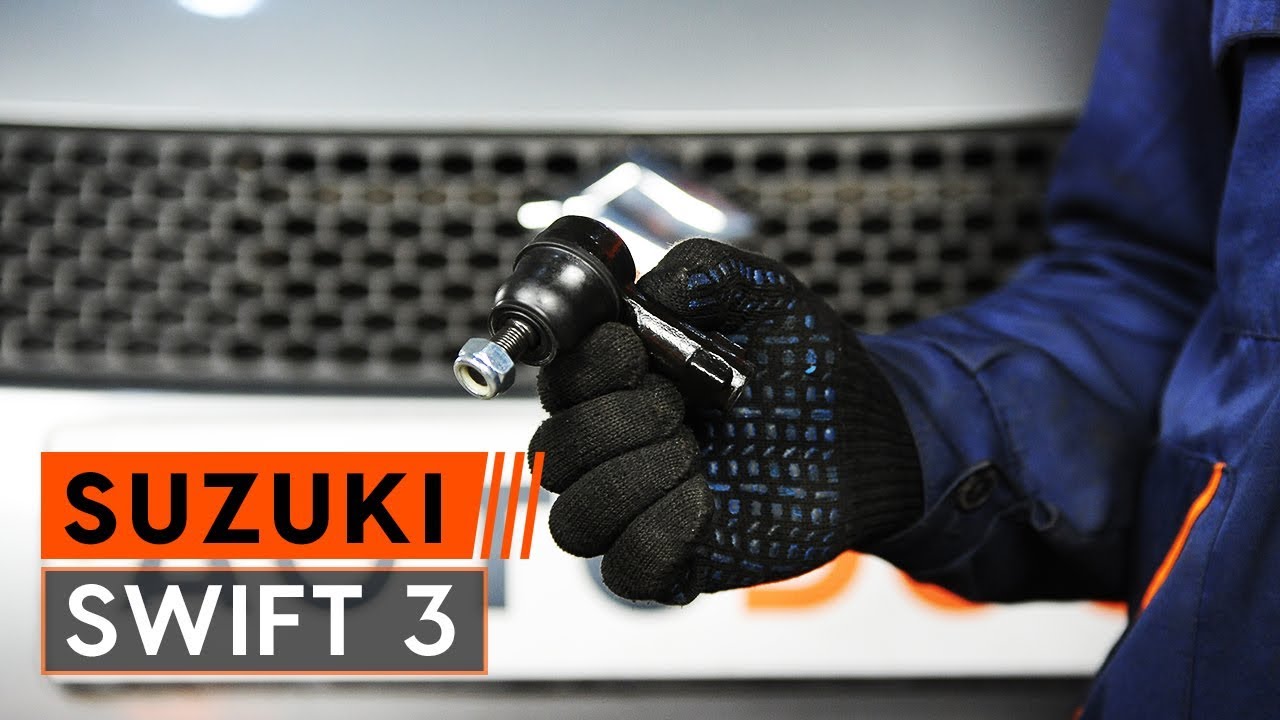 Jak vyměnit kulový čep řízení na Suzuki Swift MK3 – návod k výměně