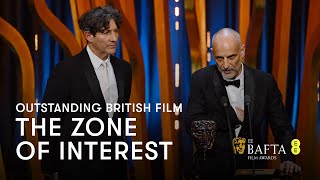 The Zone of Interest wins the BAFTA for Outstanding British Film | EE BAFTA Film Awards 2024