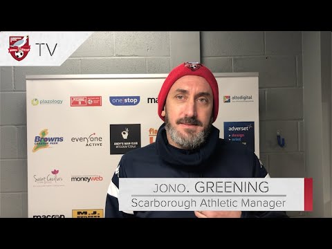 🎥 | POST MATCH INTERVIEW - JONO GREENING vs Whitby Town