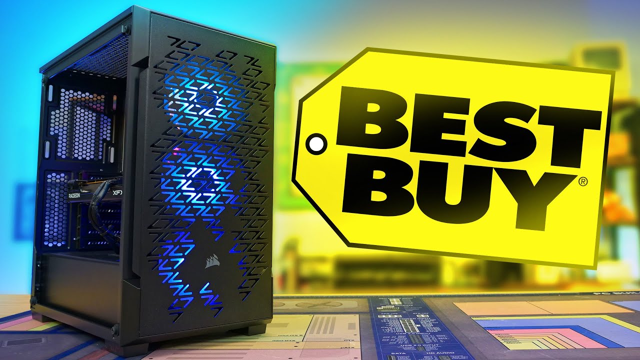 WE BUILT A BUDGET GAMING PC USING BEST BUY...