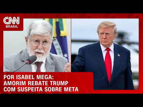 Amorim rebate suspeita de Trump: “Só se ele está se referindo à Meta” | LIVE CNN