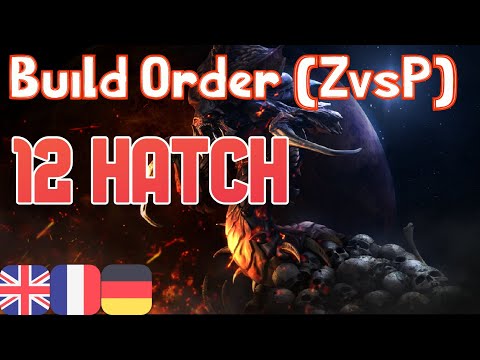 Starcraft Remastered Zerg vs Protoss with 12 Hatch Build Order on Fighting Spirit