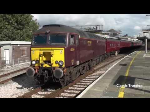 WCRC CLASS 57 57314 AT PLYMOUTH WITH 1Z37 0848 BRISTOL TM - PAR 'ROYAL DUCHY' - 2nd October 2016