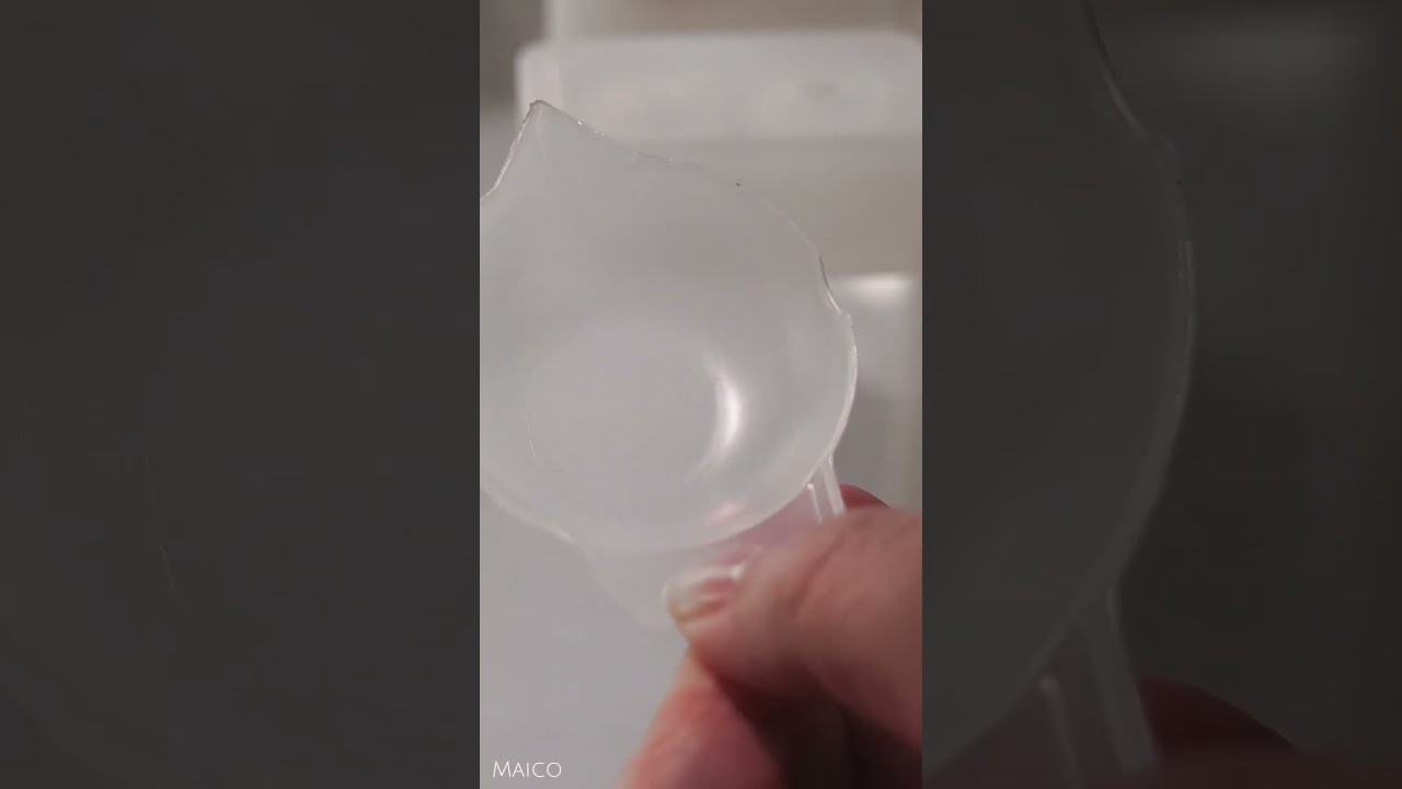 レジン剥がしASMR #レジンの後片付け #resin #レジン #asmr