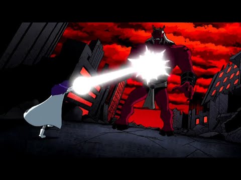 Teen Titans and Slade vs. Trigon and his army CMV