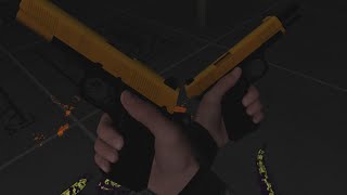 Attempting to look cool in VR