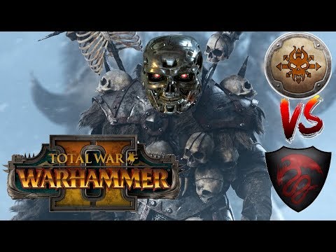 Norsca vs Vampire Counts | WULFRIK THE TERMINATOR - Total War Warhammer 2