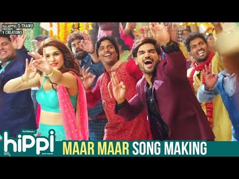 Actor Karthikeya Movie Hippi Maar Maar Song Making Video