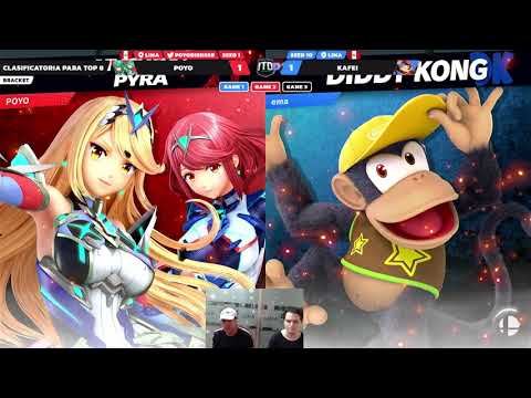 Poyo (Pyra/Mythra) vs Kafei (Diddy Kong) - Smash Singles