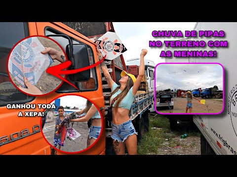 PARAÍSO DA XEPA - Ela Pegou A Pipa Assinada do Corinthians que Caiu nos Caminhões!