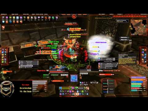 No Action Bars Vs Normal Spoils of Pandaria (Tank PoV)