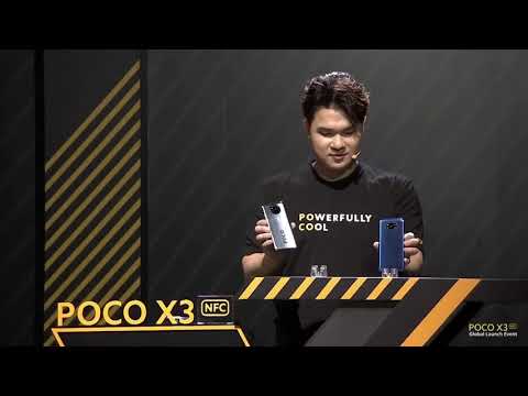 【首发高通骁龙 732G 】小米 Poco X3 NFC 发布会1