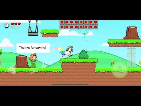 Pony Unicorn puzzle platformer Video