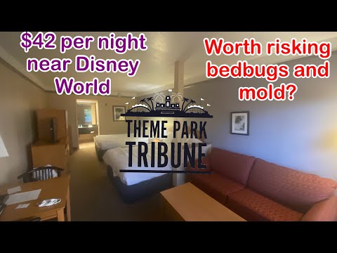 $42 hotel near Disney World — worth the risk? | Clarion Suites Kissimmee-Orlando Maingate review